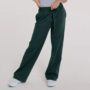 ⏬️PRICEDROP⏬️FLX Women's High Waist Wide Leg Bottoms - Dark Green